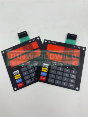 QTY:1 NEW Membrane Keypad FIT FOR MIKRA M15S Controller M.cont Protective Film