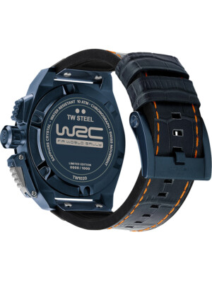 Pre-owned Tw Steel Tw-steel Tw1020 Fia World Rally Chronograph Limited Mens Watch 46mm 10atm