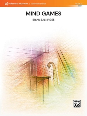 Mind Games: Conductor Score by Brian Balmages Paperback Book