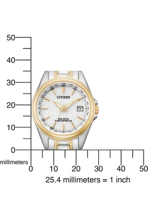 Pre-owned Citizen Multicolour Womens Analogue Watch Ec1186-85a
