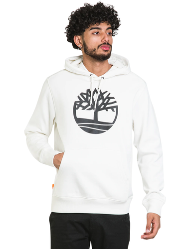 

Толстовка с капюшоном Timberland Vintage белого цвета с логотипом, Off white