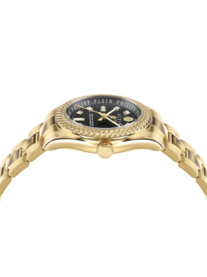 Pre-owned Philipp Plein Pwdaa0621 Queen Crystal Ladies Watch 36mm 5atm