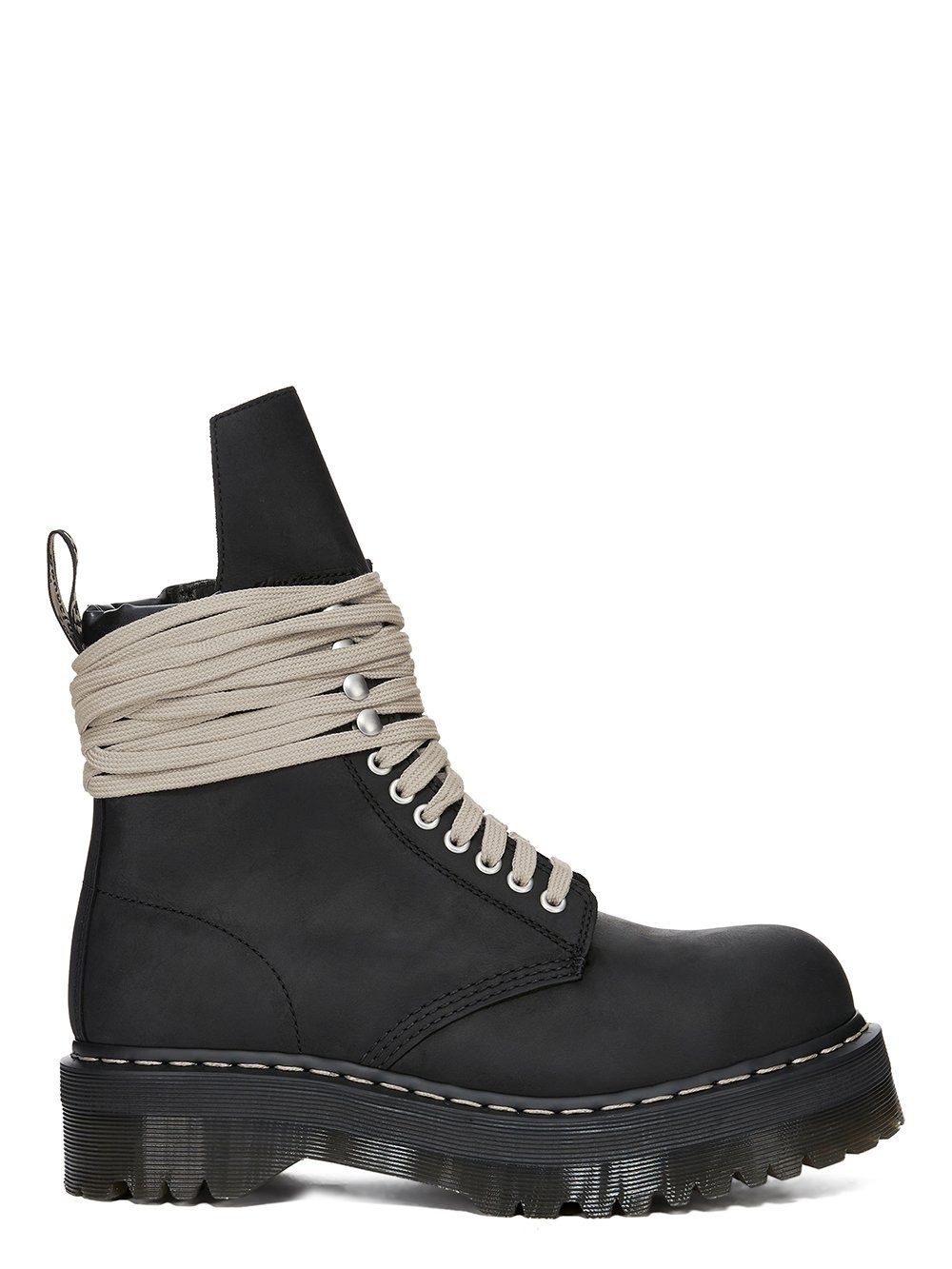 Rick Owens Dr. Martens QUAD SOLE STEEL TOE BOOTS Men's Boots New