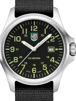 Pre-owned Luminox X2.2517 Patagonia Steel Mens Watch 44mm 10atm