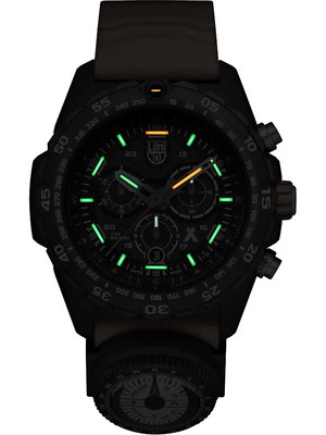 Pre-owned Luminox Xb.3749 Mens Watch Bear Grylls Survival Chronograph