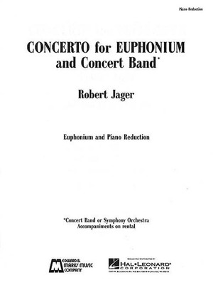 Concerto for Euphonium and Concert Band: Piano Reduction by Edward B. Marks Musi