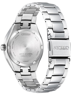 Pre-owned Citizen Ew2610-80l Eco-drive Titanium Ladies Watch 31mm 10atm