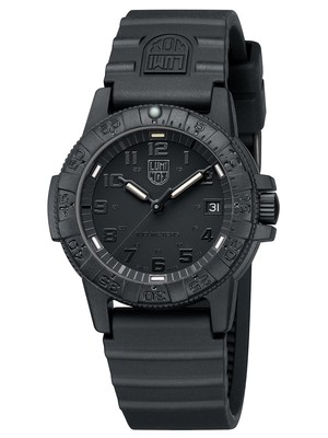 Pre-owned Luminox Xs.0301.bo Leatherback Sea Turtle Unisex Watch