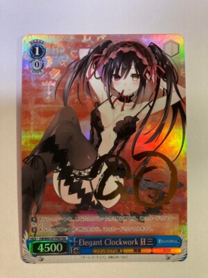 Weiss Schwarz Elegant Clockwork Kurumi Trading Card games