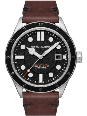 Pre-owned Spinnaker Sp-5096-01 Cahill Automatic Mens Watch 44mm 30atm