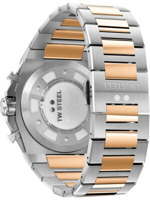Pre-owned Tw Steel Tw-steel Ce4083 Ceo Tech Chronograph Mens Watch 45mm 10atm