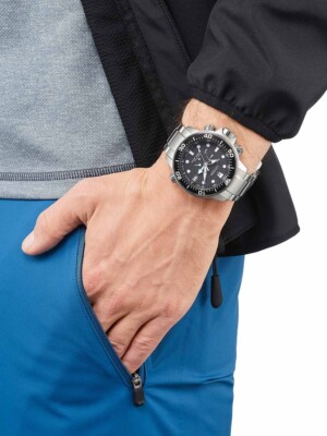 Pre-owned Citizen Bn2031-85e Promaster Aqualand Mens Watch 46mm 20atm