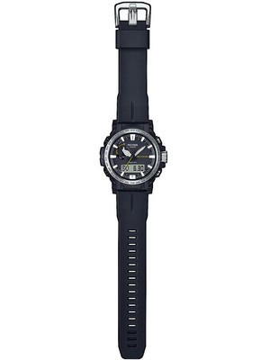 Pre-owned Casio Black Mens Analogue-digital Watch Protrek Prw-61-1aer