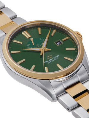 Pre-owned Orient Star Re-au0405e00b Contemporary Automatic Mens Watch 42mm 5atm