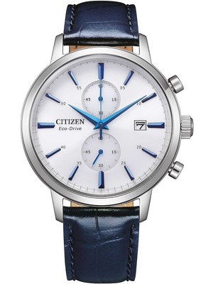 Pre-owned Citizen Ca7069-16a Eco-drive Chronograph Mens Watch 42mm