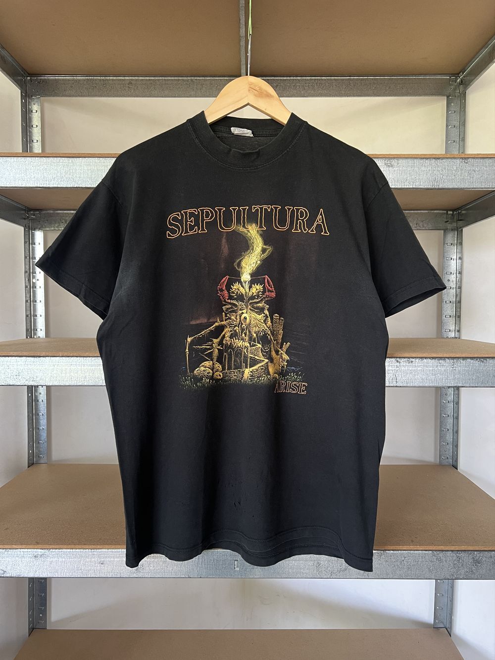希少 90s AMAZING SPACEFROGS バンドtシャツ バック