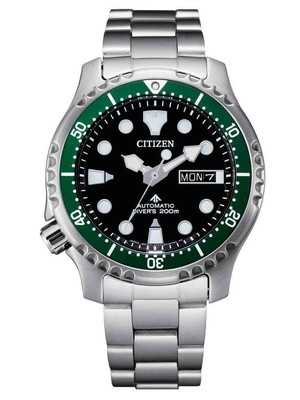 Pre-owned Citizen Ny0084-89e Promaster Automatic Diver Mens Watch 41mm 20atm