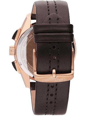 Pre-owned Maserati R8871612024 Traguardo Chronograph Mens Watch 45mm 10atm