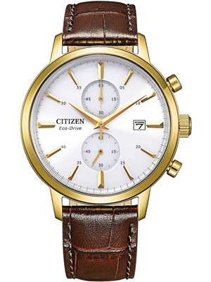 Pre-owned Citizen Ca7062-15a Eco-drive Chronograph Mens Watch 42mm