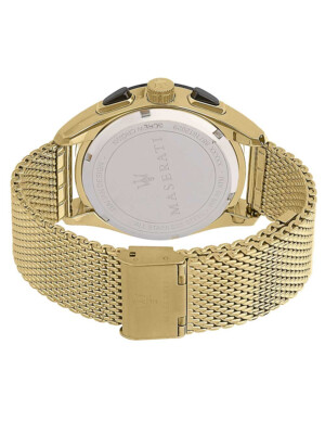 Pre-owned Maserati R8873612010 Traguardo Chronograph Mens Watch 45mm 10atm