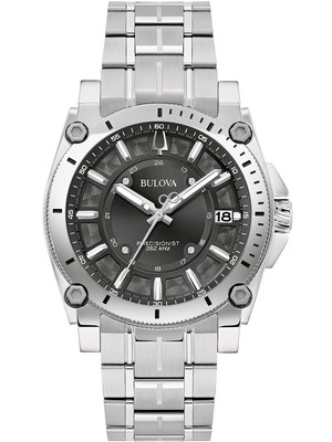 Pre-owned Bulova 96b417 Luxury Mens Watch 40mm 10atm