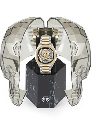 Pre-owned Philipp Plein Pwraa0323 High-conic Automatic Mens Watch 42mm 5atm