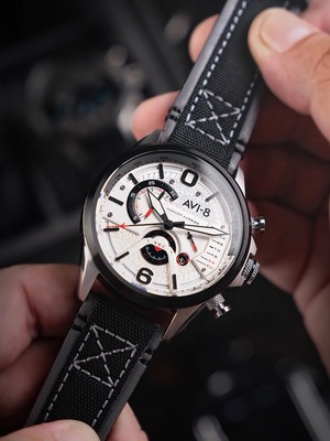 Pre-owned Avi-8 Av-4056-07 Hawker Harrier Dual Retrograde