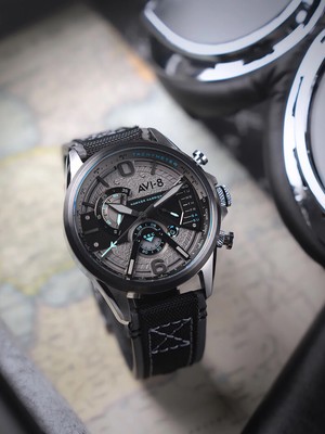 Pre-owned Avi-8 Av-4056-08 Hawker Harrier Dual Retrograde