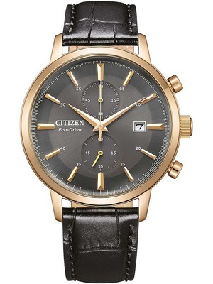 Pre-owned Citizen Ca7067-11h Eco-drive Chronograph Mens Watch 42mm