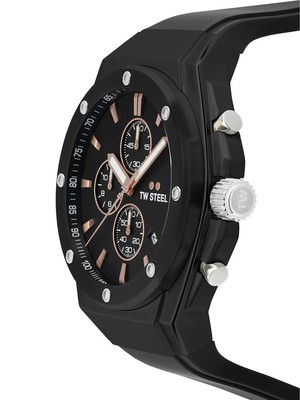 Pre-owned Tw Steel Tw-steel Ce4102 Ceo Tech Chronograph Mens Watch 44mm 10atm