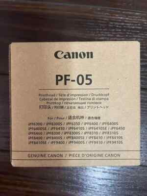 GENUINE CANON PF-05 Printhead Print Head 3872B001 NEW SEE PHOTOS SHIPS FREE!