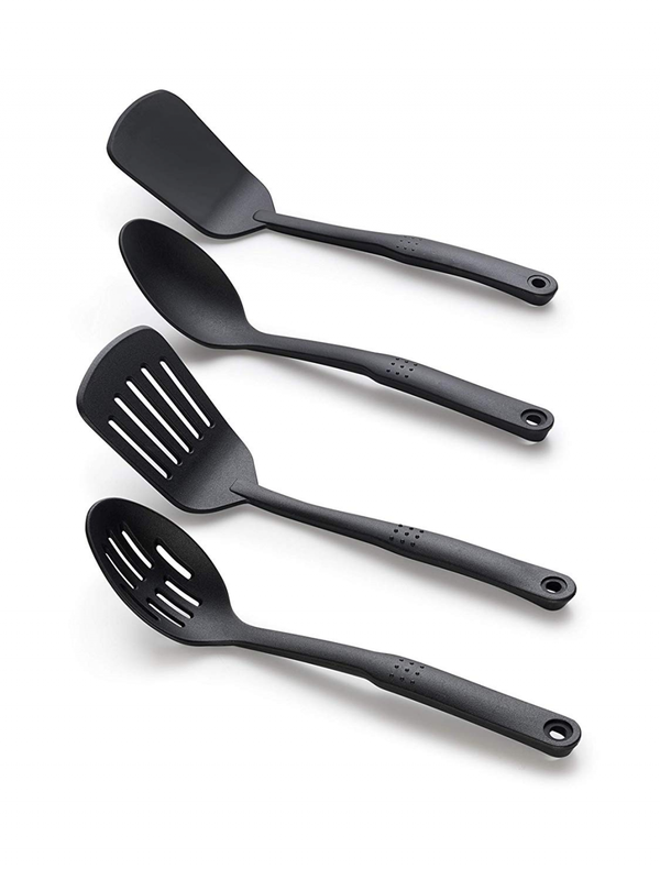 T-fal 14 Piece Initiatives Ceramic Thermo-Spot Heat Indicator Cookware Set Blue