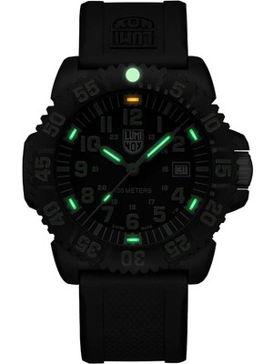 Pre-owned Luminox X2.2067 Sea Lion Mens Watch 44mm 10atm