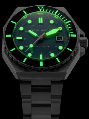 Pre-owned Spinnaker Sp-5081-dd Dumas Automatic Mens Watch 44mm 30atm