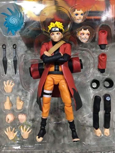 Anime Naruto Shippuden Gk Uzumaki Naruto Sage Mode Pvc Figure Toy New In Box Collectibles Fundetfunval Animation Art Characters