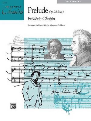 Chopin: Prelude, Op. 28, No. 4: Sheet by F. Arr. Golds Chopin (English) Paperbac