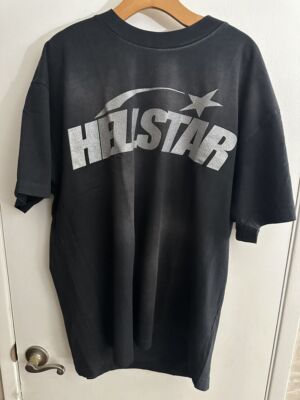 Hellstar Studios Glitter Classic Logo Black Unisex Tshirt Reprint S-5XL KH8202