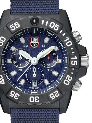 Pre-owned Luminox Xs.3583.nd Navy Seal Chronograph 45mm 20 Atm