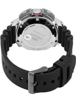 Pre-owned Orient Ra-ac0l04l00b M-force Automatic Mens Watch 45mm 20atm