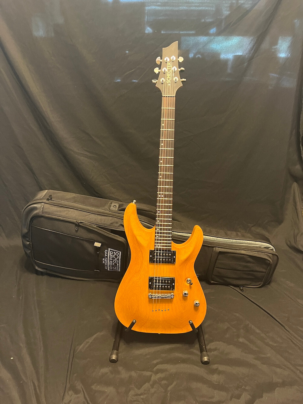 Schecter USA Custom Shop Sunset Standard Guitar-Natural | eBay