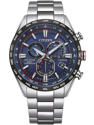 Pre-owned Citizen Cb5945-85l Eco-drive Super-titanium Mens Watch 43mm 10atm