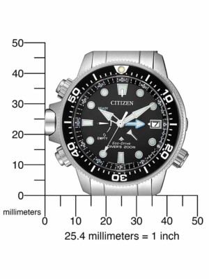 Pre-owned Citizen Bn2031-85e Promaster Aqualand Mens Watch 46mm 20atm