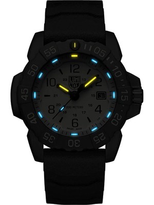 Pre-owned Luminox Xs.3251.cb.nsf.set Mens Watch Navy Seal Foundation Set