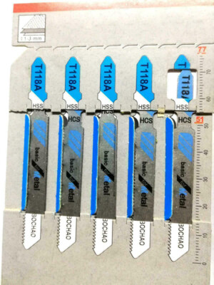 15x LAME SEGHETTO ALTERNATIVO TAGLIO METALLO LAME PER SEGHETTO ALTERNATIVO_T118A