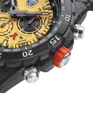 Pre-owned Luminox Xb.3745 Mens Watch Bear Grylls Survival Chronograph