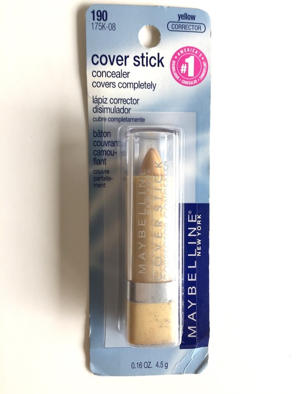 maybelline cover stick yellow