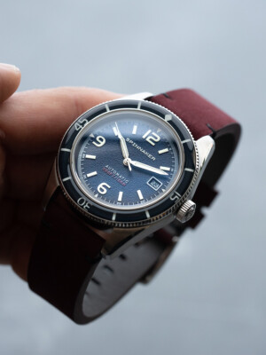 Pre-owned Spinnaker Sp-5055-08 Fleuss Automatic Mens Watch 43mm 15atm