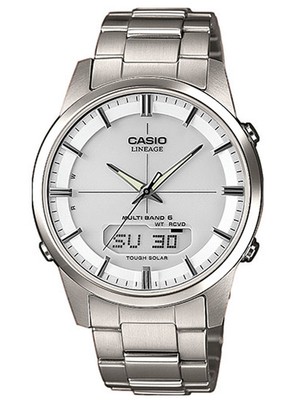Pre-owned Casio Lcw-m170td-7aer Radio Controlled Solar 40mm 5 Atm
