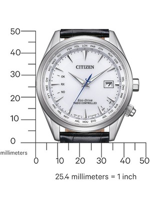 Pre-owned Citizen Cb0270-10a Eco-drive Radio Controlled Mens Watch 43mm