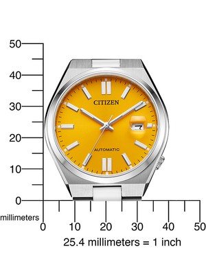 Pre-owned Citizen Nj0150-81z Automatic Mens Watch 40mm 5atm